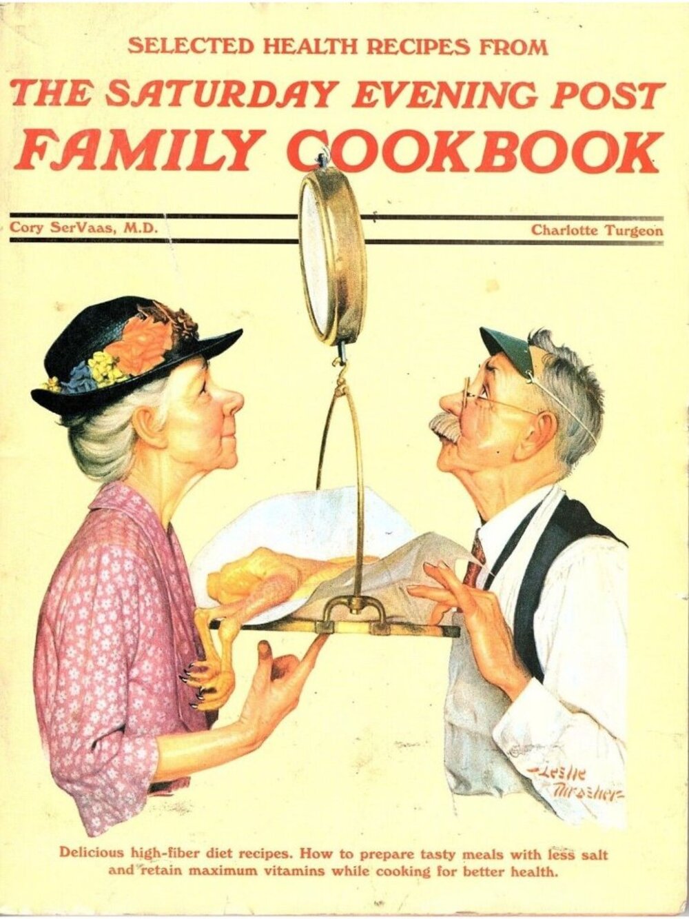 The Saturday Evening Post Health Cookbook for Family and Friends by Cory SerVaas